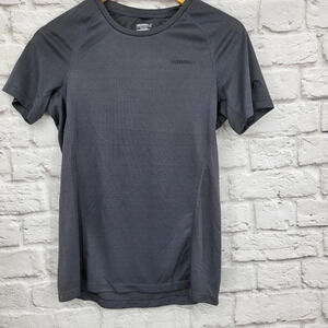 MERRELL Entrada II Short Sleeve Gray Tech Tee Sz Small